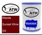 Preview: Mazda, Sunset Wine, SA: 500ml Lackdose, von ATW Autoteile West.